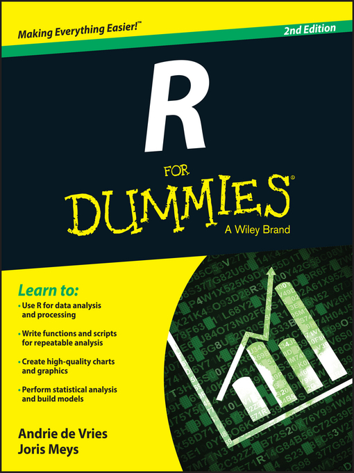 Title details for R For Dummies by Andrie de Vries - Available